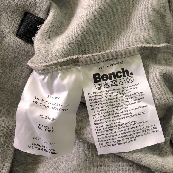 *BENCH* zip sweater - Picture 6 of 6